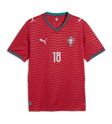 Portugal Pedro Neto #18 Hjemmebanetrøje VM 2026 Kortærmet
